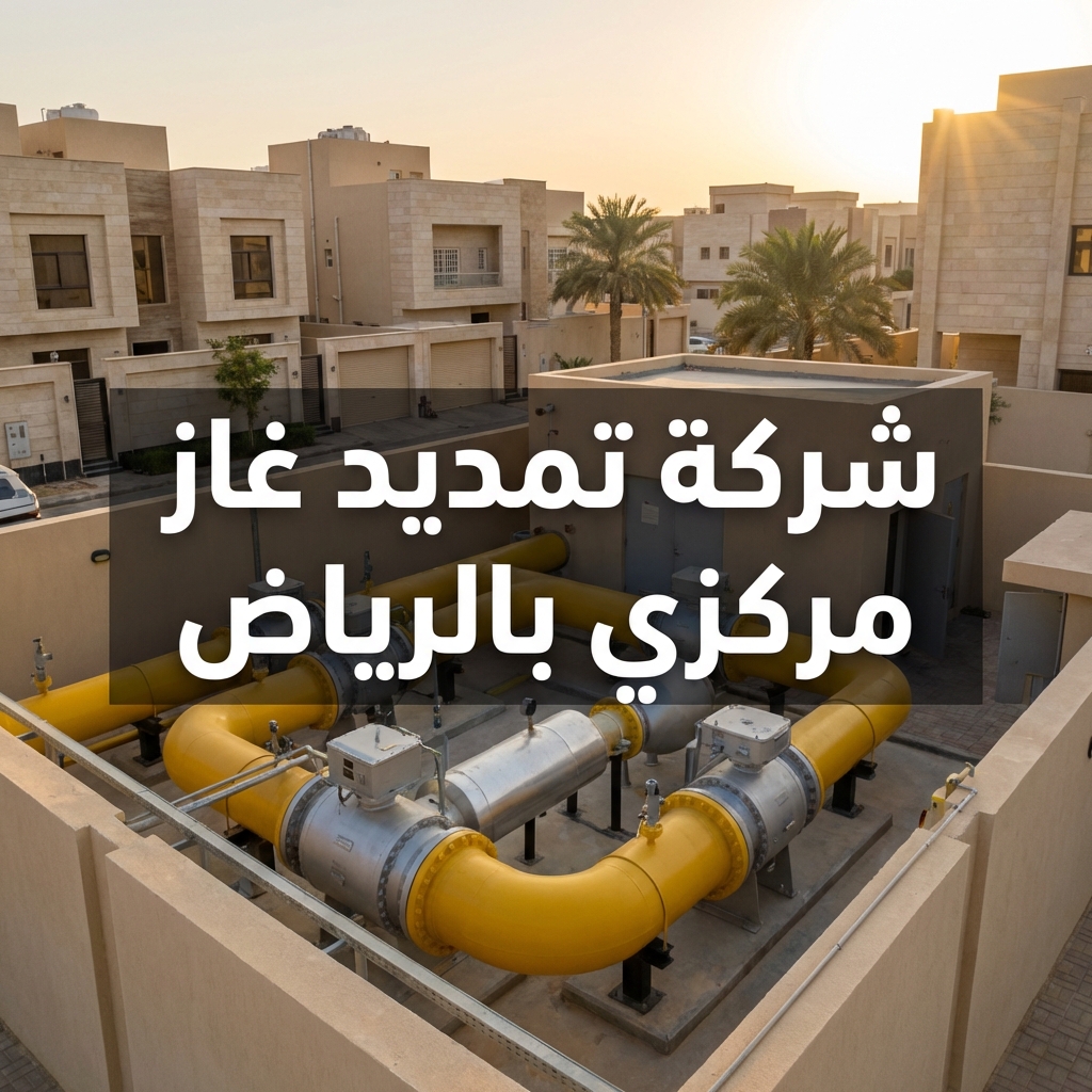شركة تمديد غاز مركزى بالقصيم: تركيب آمن وضمان